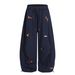 Aria Basics Creative 2025 New Urban Casual Women's Wear: Straight-Leg Pants With Printed Decoration, Wholesale Direct Supply_ecoleips.com