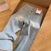 Light Blue Hot-Selling Rhinestone Straight-Leg Jeans For Women 2025 Autumn New Design High-Waisted Slimming Wide-Leg_ecoleips.com