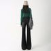 Li She # 2022 Fall/Winter New High Street American Retro Jeans Women, Slimming And Age-Reducing Flared Pants For Women_ecoleips.com