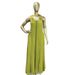 Summer New Style Spaghetti Strap Backless Pleated Long Dress Sweet And Fresh For American Women_ecoleips.com