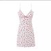 24 Summer New Women's European And American Style Sexy Hot Girl V-neck Rose Floral Waist-Cinching Drawstring Strap Dress_ecoleips.com