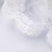 European-Style Bridal Veil With Lace Trim – Double-Layer Wedding Accessory, White Tulle With Comb, Perfect For Brides & Photo Shoots_ecoleips.com