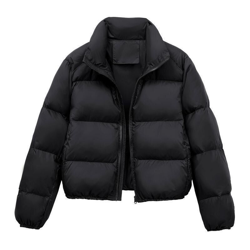 2026 Winter New European Kendall Jenner Style Down For Women, Short Small Size, White Duck Down, Thickened Coat, Puffer_ecoleips.com