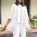 Plus Size African Print Top - Elegant Loose Fit & Irregular Hem (Summer Women's Fashion, Breathable & Stylish)_ecoleips.com
