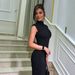 Elegant Fashionable Evening Dress For Women Round Neck Slim Fit Short Sleeve Trailing Dress Bestseller_ecoleips.com