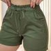 Women's High-Waisted Quick-Drying Shorts Spring/Summer Casual Bell Pocket Design Style Clothing_ecoleips.com