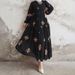 Women's Clothing Middle East Muslim New Solid Color Embroidered Belt Fashion Elegant Dress_ecoleips.com