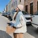girl Girl Girl 2025 Autumn Winter New Corduroy Cotton For Women Korean Short Thickened Puffer Jacket College Style Coat_ecoleips.com