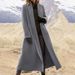 Long Coat Plus Coat Casual Woolen Trench Coat_ecoleips.com