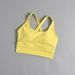 New Style Sports Bra For Running, Seamless, Steel Ring Free, Gathered, Shockproof, Yoga Women's Bra Vest, New Style Beautiful Back Bra_ecoleips.com