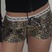 2025s Women's Leopard Print Lace Patchwork High Waist Stretch Hot Pants Sexy Slimming Butt Lifting Casual Trim Shorts_ecoleips.com