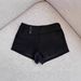 Women's High-Waisted Button down Wool Shorts Stylish Slimming Grey Retro A-Line Bodycon Hot Pants for Autumn/Winter_ecoleips.com
