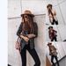 Women's Clothing Women's Double Breasted Printed Jacket Long Sleeved Suit Collar Autumn Winter Long Sleeve For Formal & Casual For Women_ecoleips.com