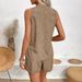 Women's Clothing Summer Women's Casual New Vest Shorts Suit_ecoleips.com