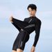 Women's Clothing Couple Swimsuit Wetsuit Women's Sun Protection Top Men's Long Sleeved Snorkeling Suit Split Swimsuit Surf Suit_ecoleips.com