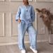Women's Clothing Women's Fashion Cotton-Linen Suit Comfortable Loose Tops Wide Leg Pants Casual Style For Formal & Casual For Women_ecoleips.com