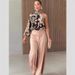 Women's Asymmetrical Sleeveless Top & Wide-Leg Printed Pants Set – Trendy Summer Outfit For Casual & Streetwear Fashion_ecoleips.com