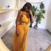 Women's Clothing Three House Pleated Top Wide Leg Straight Pants_ecoleips.com