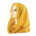 Women's Clothing Muslim Accessories Sparkling Middle Eastern Hijab Scarf – Lightweight & Breathable Shawl With Glittering Sequins For Women, Elegant_ecoleips.com