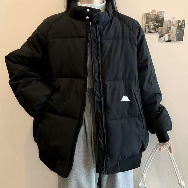 girl 2025 New Winter Jacket For Women, Down Coat, Korean Style, Petite, Super Cute Cotton Padded Jacket, Student Couple_ecoleips.com