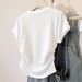 Women's Clothing Women's Slim Fit Short Sleeve T-Shirt With Bow Style Versatile Alluring Top For Formal & Casual For Women_ecoleips.com