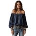 Off-Shoulder Poet Blouse – Voluminous Lantern Sleeves & Relaxed Silhouette For Effortless European Elegance_ecoleips.com