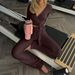 Diyun European And American Sports Style Long Sleeve Top Yoga Pants Two-Piece Set Women's Clothing 2025 Autumn Winter_ecoleips.com
