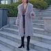 Women's Clothing Women's Faux Rabbit Fur Long Coat Winter Thick Warm Elegant Outerwear With Hood_ecoleips.com