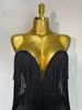Women Sexy Off Shoulder Tassel Bodycon Bandage Dress Fancy Club Celebrity Elegant Evening Party Mini Dress Birthday Vestido VV3F_ecoleips.com