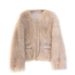 Autumn And Winter Short Coat Women's New Mao Mao Top Women's Clothing_ecoleips.com