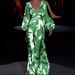 Women's Clothing Spring And Summer Newwomen's Fashion Print Dress Sexy V Neck Waist Loose Long Skirt_ecoleips.com