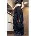 Plum Purple Zipper Cargo For Women Early Autumn Thin American Style Paratrooper Work Waterproof Quick-Dry Hiking Long_ecoleips.com