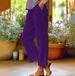 Women's Cotton Linen Straight Leg Pants Loose Fit Solid Color Elastic Waist Casual Pants With Pockets For Independent Store_ecoleips.com