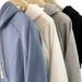 cotton Autumn Thin New Half-zip Hooded Sweatshirt For Women, Casual Plus-size Loose Pullover Versatile_ecoleips.com