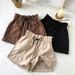 High Waist Woolen Autumn Winter New Black Wide Leg Pants Slimming Spring Outer Wear Loose Casual Boot Shorts For_ecoleips.com