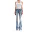 High Waisted Slimming Ripped Flare Jeans Butt Lifting Retro Washed Sexy Women's Denim Jeans_ecoleips.com