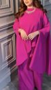 Ladies Fashion Spring And Summer New Loose Elegant Robe Trousers Two-piece Suit_ecoleips.com