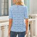 Women's Clothing Summer Hot Selling Casual Hollow Lace Bubble Short Sleeved Shirt Top_ecoleips.com