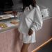 Aria Basics Aria Basics Fashion Independent Station Street Style Women's Clothing Ladies' Turn-Down Collar Button Pullover Shirt Shorts_ecoleips.com