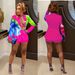 Women's Clothing Wear Sexy Suit Printed Jacket_ecoleips.com