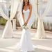 Elegant Mermaid Lace Wedding Dress With Small Train, Strapless Backless Gown For Bride, Flattering Plus Size A-Line Silhouette_ecoleips.com