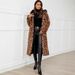 Leopard Print Faux Fur Coat – Winter Hooded Long Coat, Plush Warm Women’s Jacket (S-XXXL)_ecoleips.com