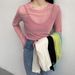 Women's Thin Long-Sleeved Sun Protection Shirt Mesh Base Layer Ice Silk Inner T-Shirt New Summer 2026 Style HyunA Ins_ecoleips.com