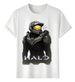 Women's T-Shirts Tshirt Muscle Freaks Spartan Estilo Game Art Fan Halo_ecoleips.com