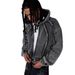 Unisex 3D Print Hoodie Streetwear Pullover – Oversized Comfort With Edgy Design | Soft Polyester | Gender Neutral Fashion (Black/White, S-XL)_ecoleips.com