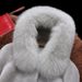 Luxury Faux Fur Coat Women's Fashion With Oversized Collar, Long Plush Outerwear For Elegant Winter Style_ecoleips.com