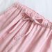 Spring Autumn Women 100%Cotton Sleep Bottoms Female Plus Size Night Trousers Sleepwear Pants Lovers Casual Polka Dot Home Pants_ecoleips.com