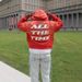 Streetwear Letter Patch Hoodie – Unisex Zip-Up Sweatshirt (Black/Green/Red, Oversized Fit)_ecoleips.com