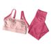Cross-Border Hot-Selling High-Intensity Kitten Ear Series Yoga Clothing Two-Piece Sports Wear Gym Set For Women_ecoleips.com