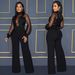 Women's Clothing Hollow See Through Long Sleeved Trousers Lace Up Jumpsuit_ecoleips.com